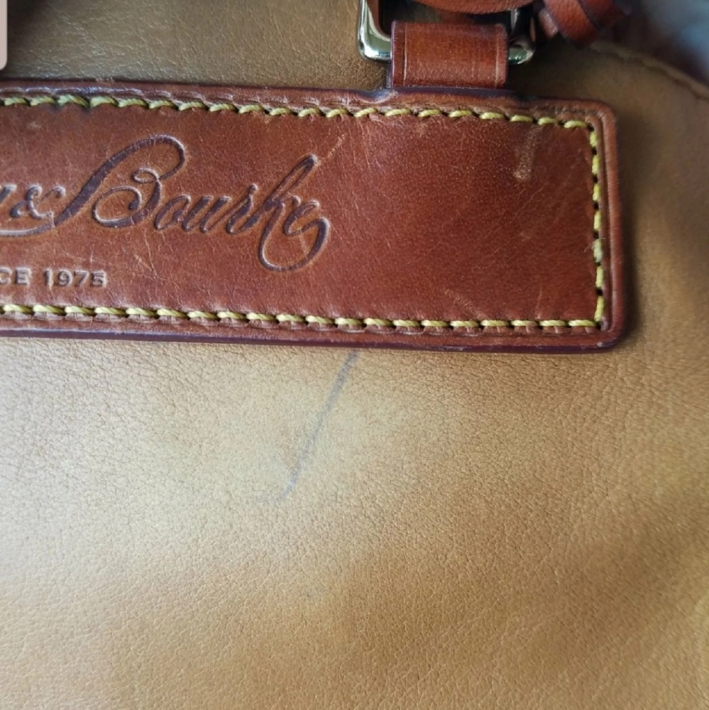 Dooney and Bourke Vacchetta Satchel Purse - Picture 6 of 13